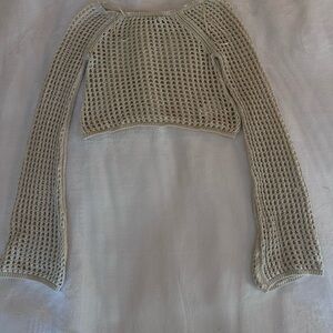 Stylish Urban Outfitters Knit Crop Sweater